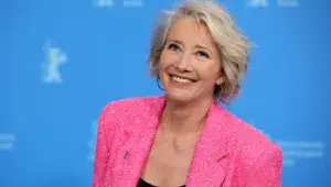 Emma Thompson uvádí film Hodně štěstí, pane Veliký na 72. Berlinale (2022)