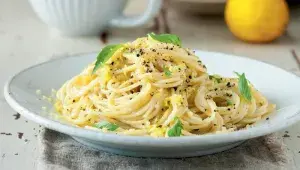 Citronové těstoviny