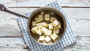 Příprava ghí máslo