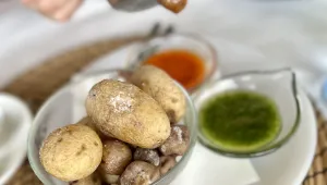 Papas Arrugadas a Mojo