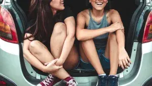 Dívky v autě
