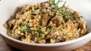 Risotto z rýže arborio