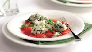 Malfatti s ricottou a špenátem