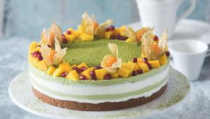 matcha cheesecake
