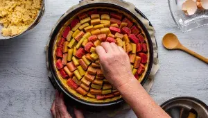 Rebarborový koláč