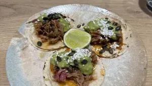 Tacos z restaurace Mexická