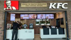 KFC mezi terminály 