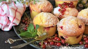 muffiny s ribízem