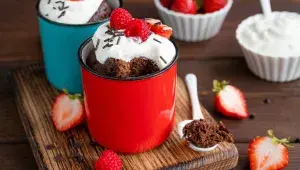 Mug cake neboli dortík z hrnku připravíte i v mikrovlnce