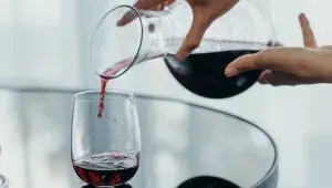 dekantace vína