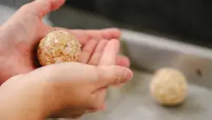 koule z mletého masa