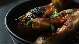 pečené kuřecí stehna