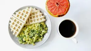 Veganská míchaná vajíčka