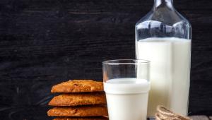 cookies a mléko