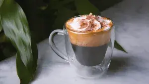 Vietnamská káva s vejcem