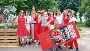 Za redakci Apetitu zve na piknik šéfredaktorka Jana Kopecká