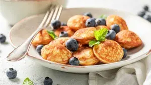 Holandské poffertjes