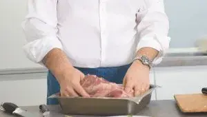 Italská porchetta - příprava masa - naložení masa