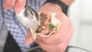 shu mai - krok 3 - plnění