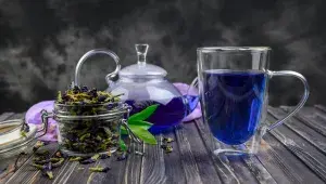 Modrý čaj