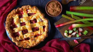 Rebarborový koláč