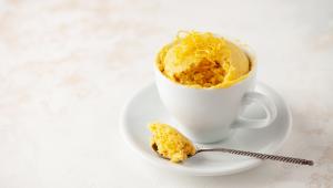 Citronový mug cake