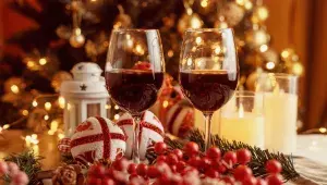 Víno na Vánoce