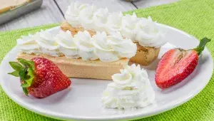 Rakvičky se šlehačkou