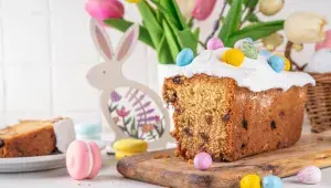 Velikonoční simnel cake má i své modernější podoby