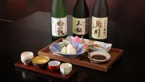 Saké, ryorishu a mirin