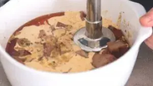 teleci pastika - krok 3 - mixování