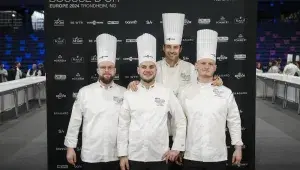 Český tým na evropském finále Bocuse d'Or