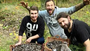 Když jde Lukáš Zach na houby, nese domů celé nůše – klidně i stročku trubkovitého