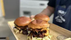 Double Smash Cheeseburger 