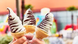 točená zmrzlina