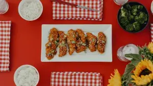 Křupavé kuřecí stripsy