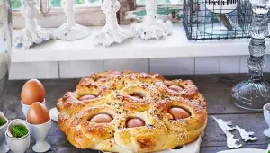 Kynutý chléb s vejci