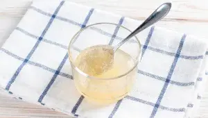 Hydratovaná (nabotnalá) prášková želatina