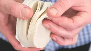 Zeleninové asijské knedlíčky se švestkovou omáčkou - krok 1 - těsto na knedlíčky