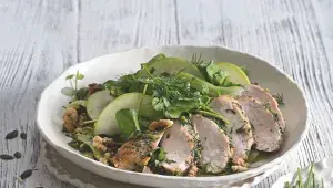 Salát Waldorf s kuřetem