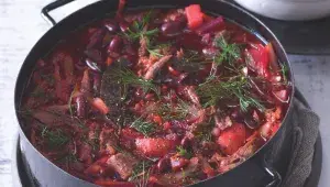 Variace na ukrajinský boršč