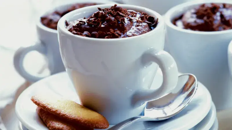 Chlazená čokoládová pěna