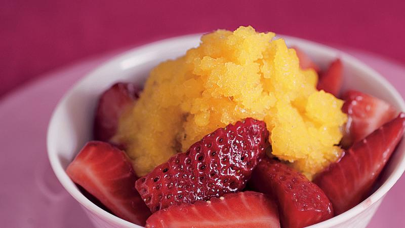 Mangová granita