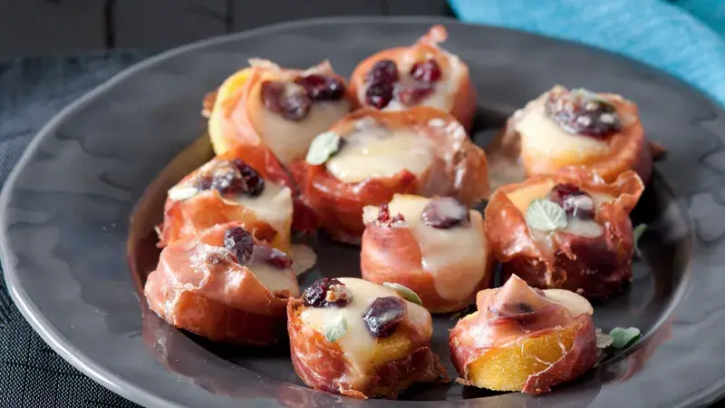 Polentové jednohubky