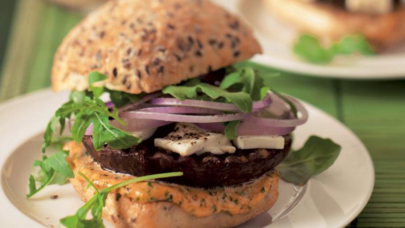 Portobello burger