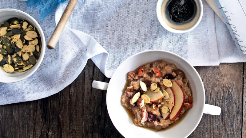 Ovesná kaše přes noc