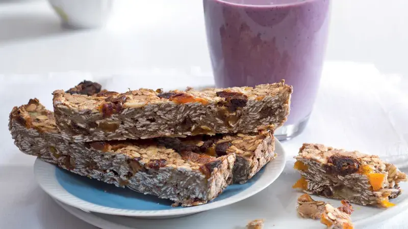 Superzdravé banánovo-ovesné řezy