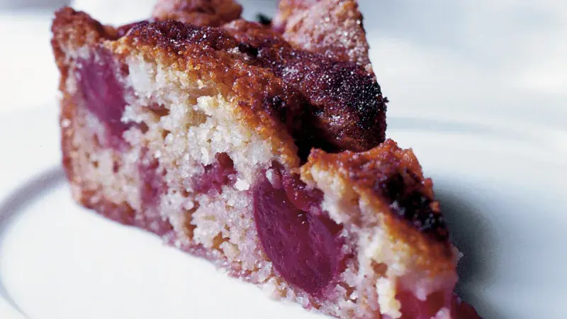 Třešňový koláč s citronem