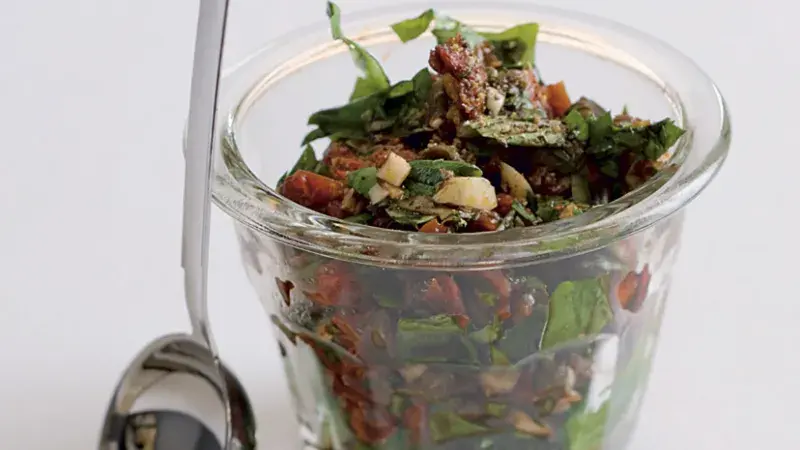 Zálivka ze sušených rajčat