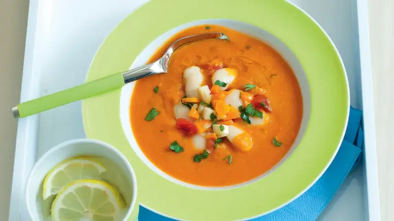 Fazolová polévka bez masa